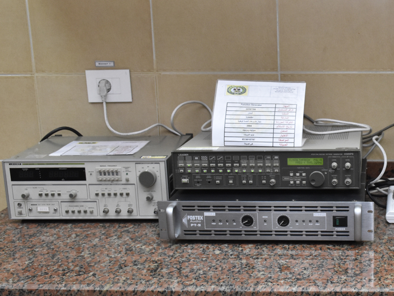 معمل الصوتيات والمرئيات 